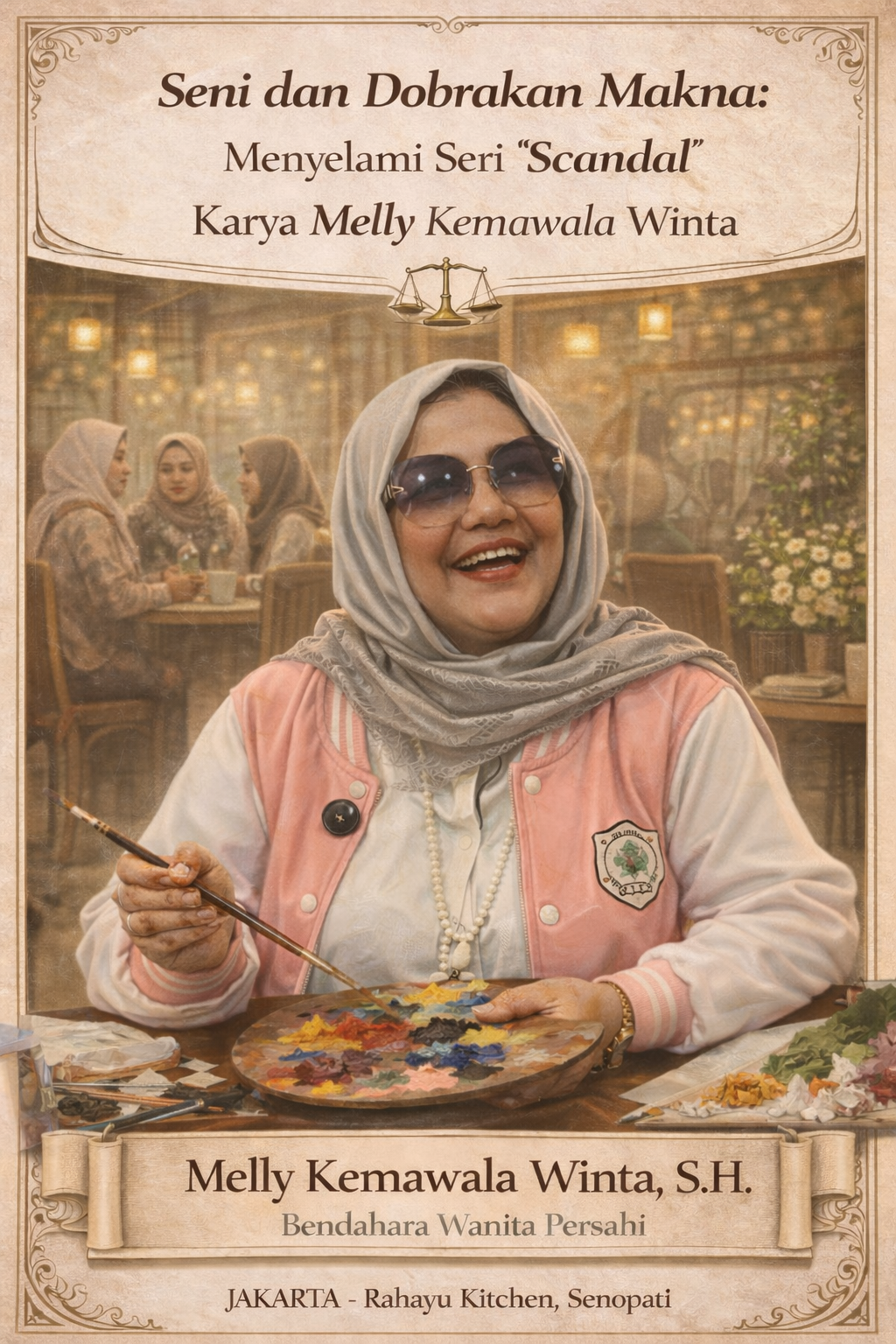 Scandal heboh, karya Melly Kemala Winta