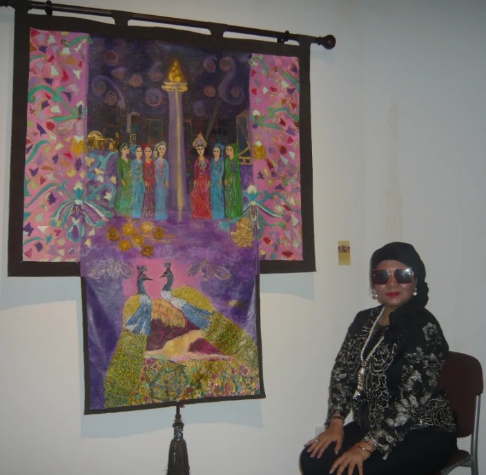 7 skandal lukisan karya Mellya Kemala Winta