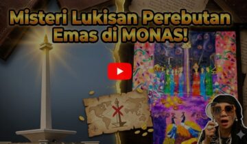 Mengungkap misteri, intuisi, dan makna kekuasaan di balik lukisan "Skandal The Seven Queen" karya Melly Kemala Winta.